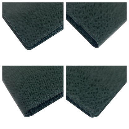 LOUIS VUITTON Long Wallet Purse M30404  Taiga Episea Green Taiga Porto 14 Cult Credit