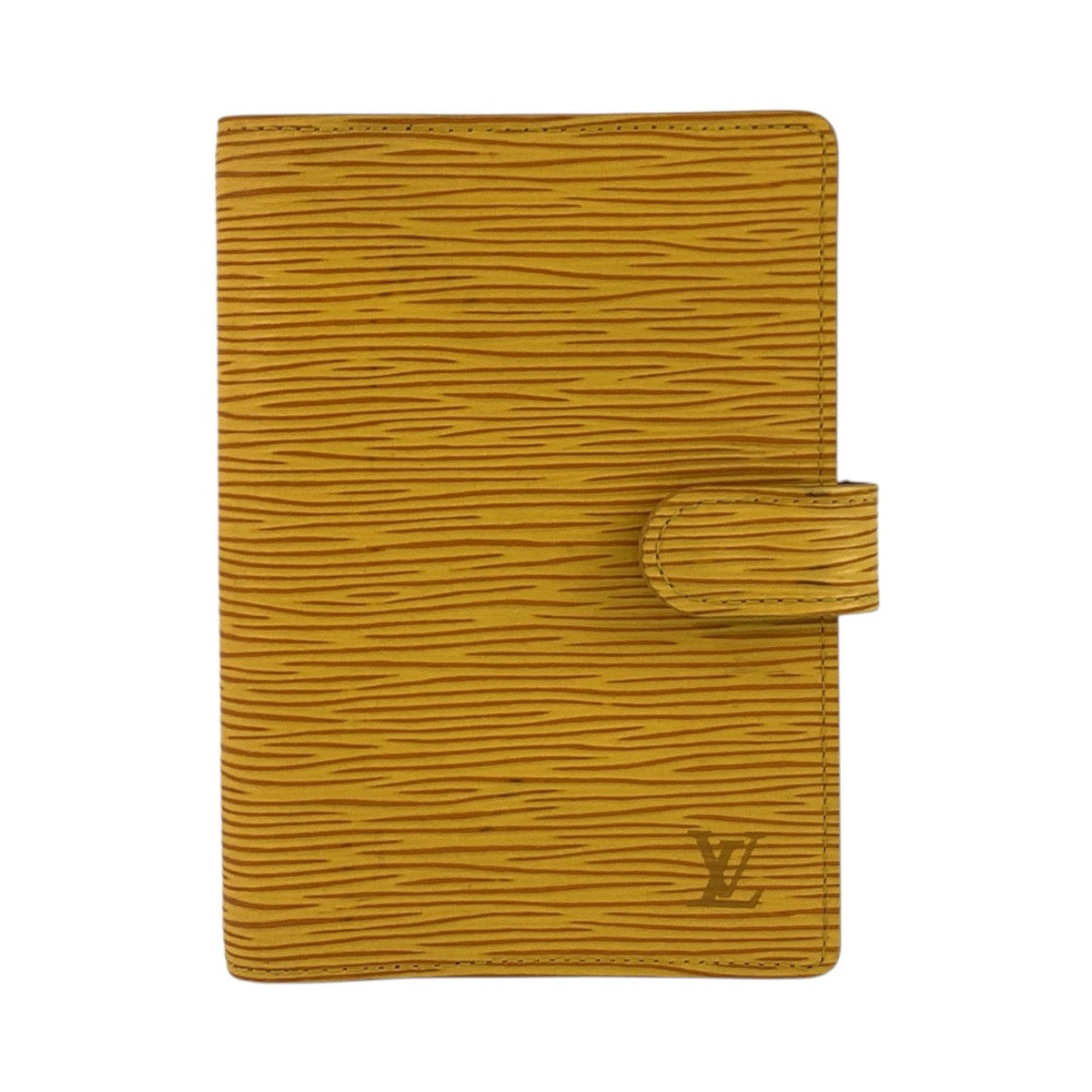 LOUIS VUITTON Notebook cover R20059 leather yellow Epi Agenda PM
