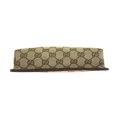 GUCCI Shoulder Bag 92562 GG canvas Beige Brown SilverMetal