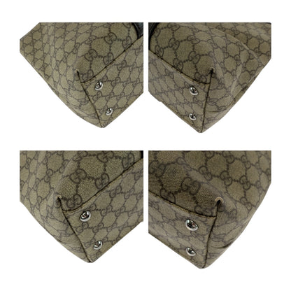 GUCCI Tote Bag 114595 GG Supreme Canvas beige