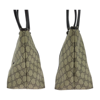 GUCCI Tote Bag 114595 GG Supreme Canvas beige