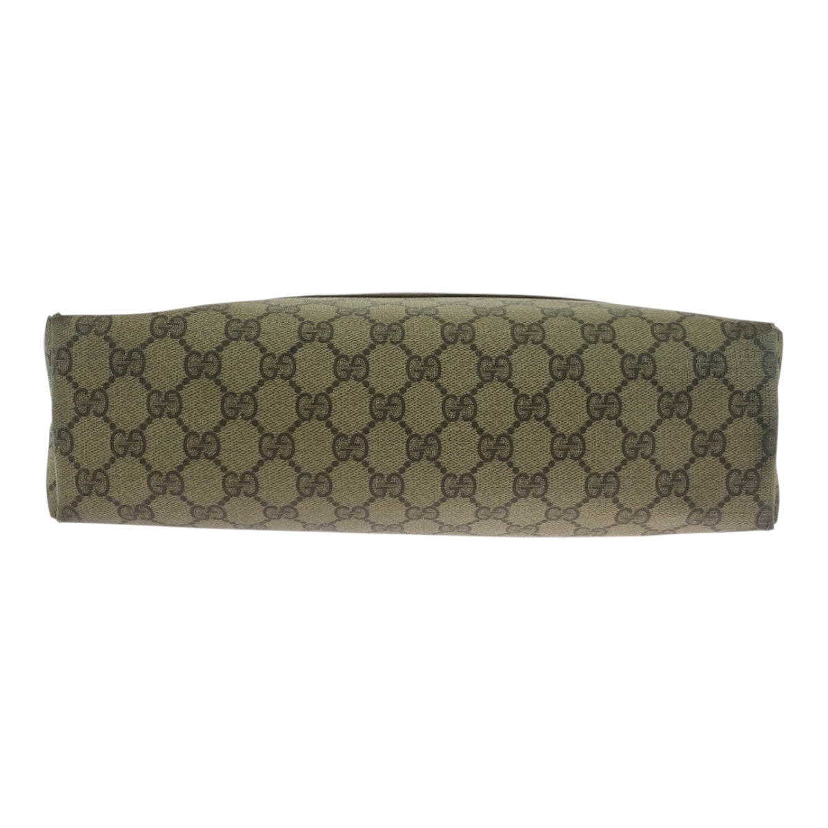 GUCCI Tote Bag 39 02 003 GG Supreme Canvas Beige green red Old Gucci Shelly Line