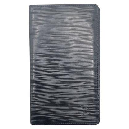 LOUIS VUITTON Long Wallet Purse M63212 Epi Leather Black black Epi Porte Cartes Credit