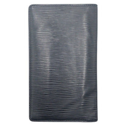 LOUIS VUITTON Long Wallet Purse M63212 Epi Leather Black black Epi Porte Cartes Credit