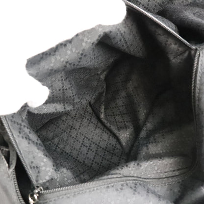 GUCCI Tote Bag 002-2058-0412-5 Nylon canvas, leather black Bamboo bag