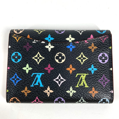 LOUIS VUITTON Coin case M60007 Monogram multicolor canvas black Monogram multicolor Portomonet Cozy