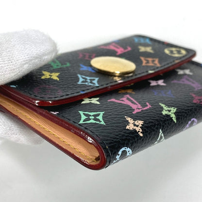 LOUIS VUITTON Coin case M60007 Monogram multicolor canvas black Monogram multicolor Portomonet Cozy