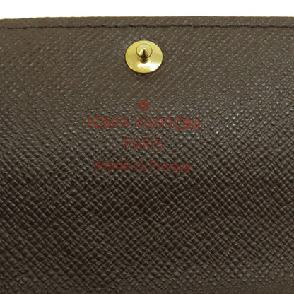 LOUIS VUITTON Key case Key holder  N62630 Damier canvas Brown Multicles6 Damier Ebene