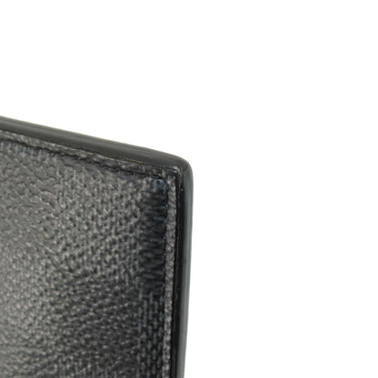 LOUIS VUITTON Coin case N64038 Damier canvas black Coin Card Holder Damier Graphite