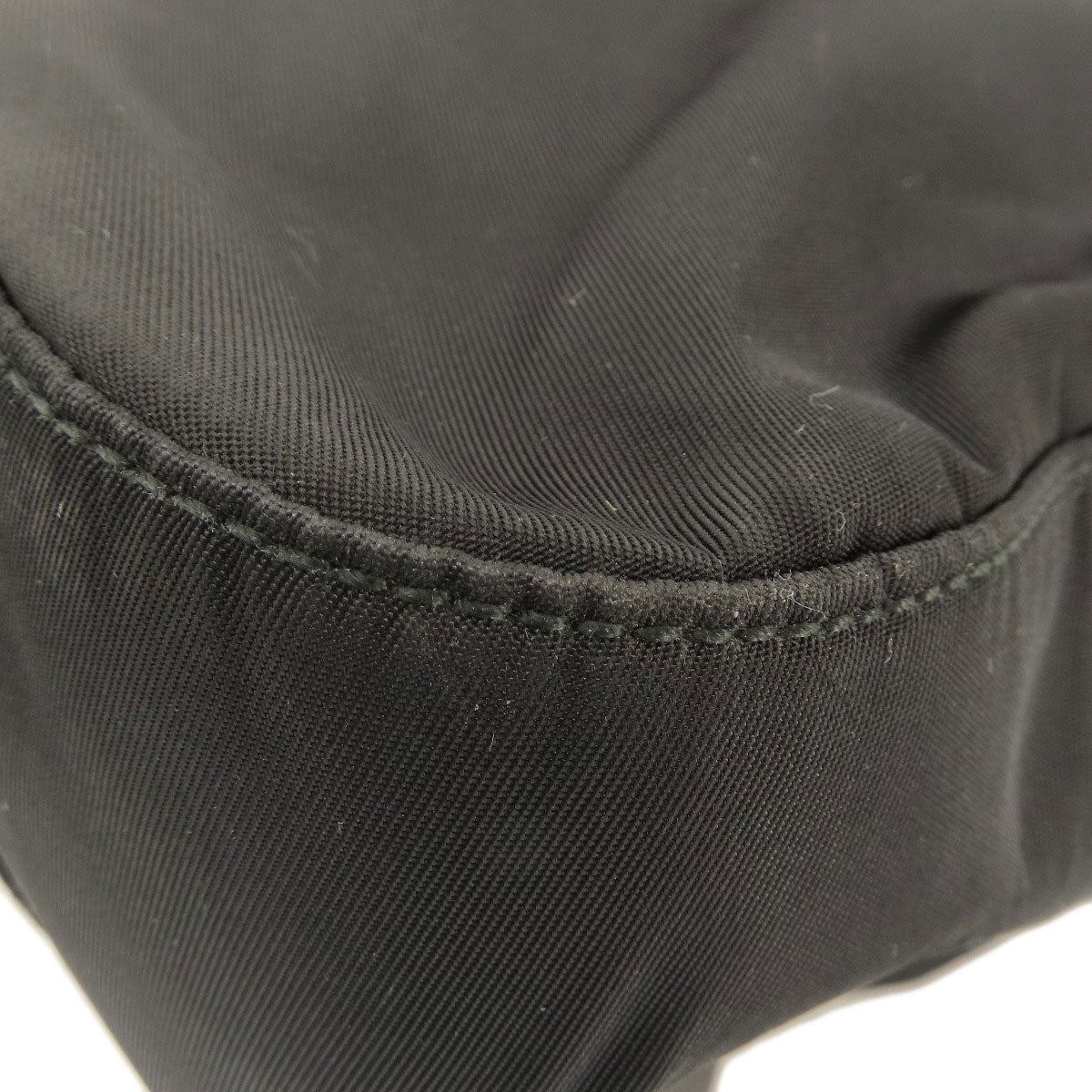PRADA Handbag Nylon black logoMetal