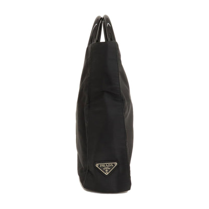 PRADA Handbag Nylon black logoMetal