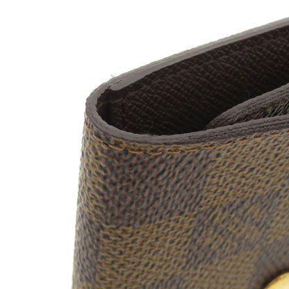 LOUIS VUITTON Key case Key holder  N62630 Damier canvas Brown Multicles6 Damier Ebene Women Used Authentic