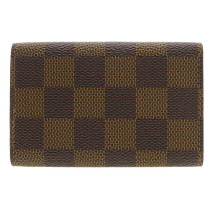 LOUIS VUITTON Key case Key holder  N62630 Damier canvas Brown Multicles6 Damier Ebene Women Used Authentic