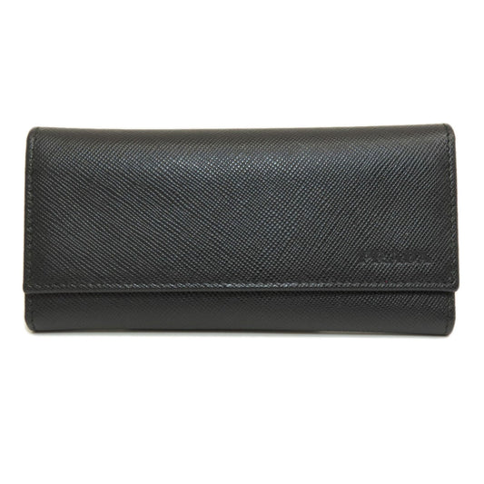 PRADA Key case Key holder  2M0223 leather black Logo engraving