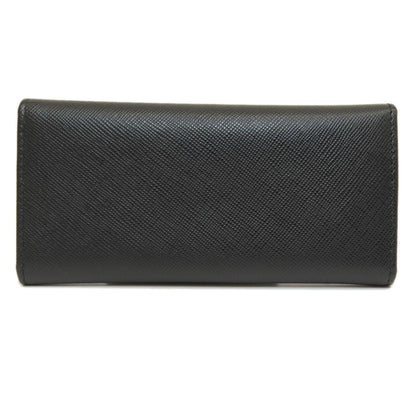 PRADA Key case Key holder  2M0223 leather black Logo engraving