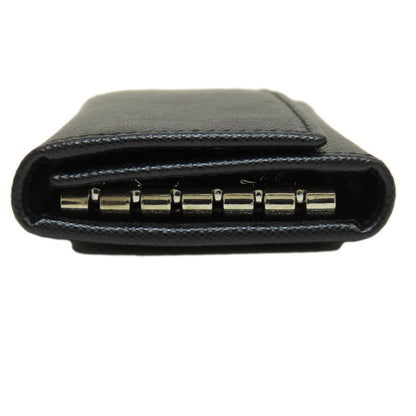 PRADA Key case Key holder  2M0223 leather black Logo engraving