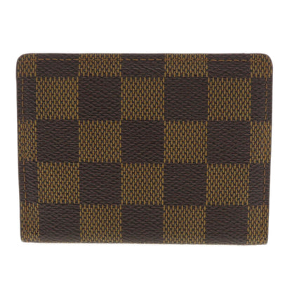 LOUIS VUITTON Coin case N62925 Damier canvas Brown Ludlow Damier Ebene