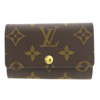 LOUIS VUITTON Key case Key holder  M62630 Monogram canvas Brown Multicles6 Monogram