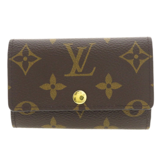 LOUIS VUITTON Key case Key holder  M62630 Monogram canvas Brown Multicles6 Monogram