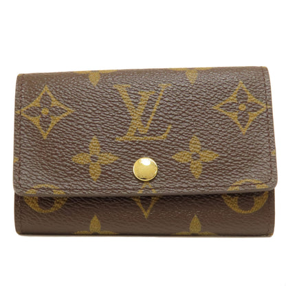 LOUIS VUITTON Key case Key holder  M62630 Monogram canvas Brown Multicles6 Monogram