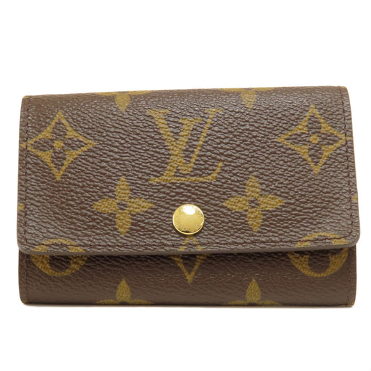 LOUIS VUITTON Key case Key holder  M62630 Monogram canvas Brown Multicles6 Monogram