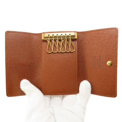 LOUIS VUITTON Key case Key holder  M62630 Monogram canvas Brown Multicles6 Monogram