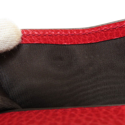 GUCCI Bifold Wallet 449405 leather Red Interlocking G outlet