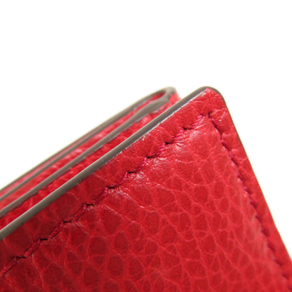 GUCCI Bifold Wallet 449405 leather Red Interlocking G outlet