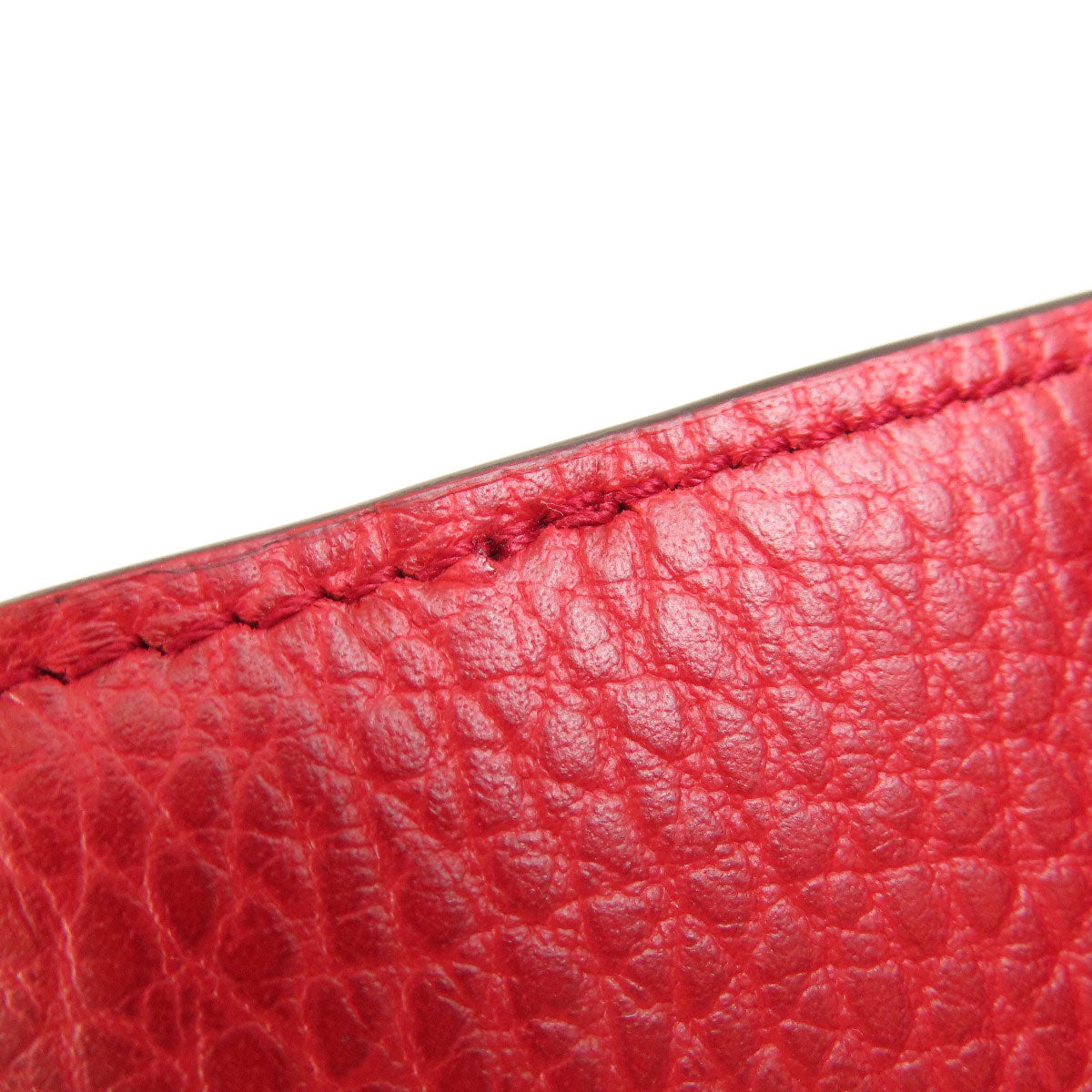 GUCCI Bifold Wallet 449405 leather Red Interlocking G outlet