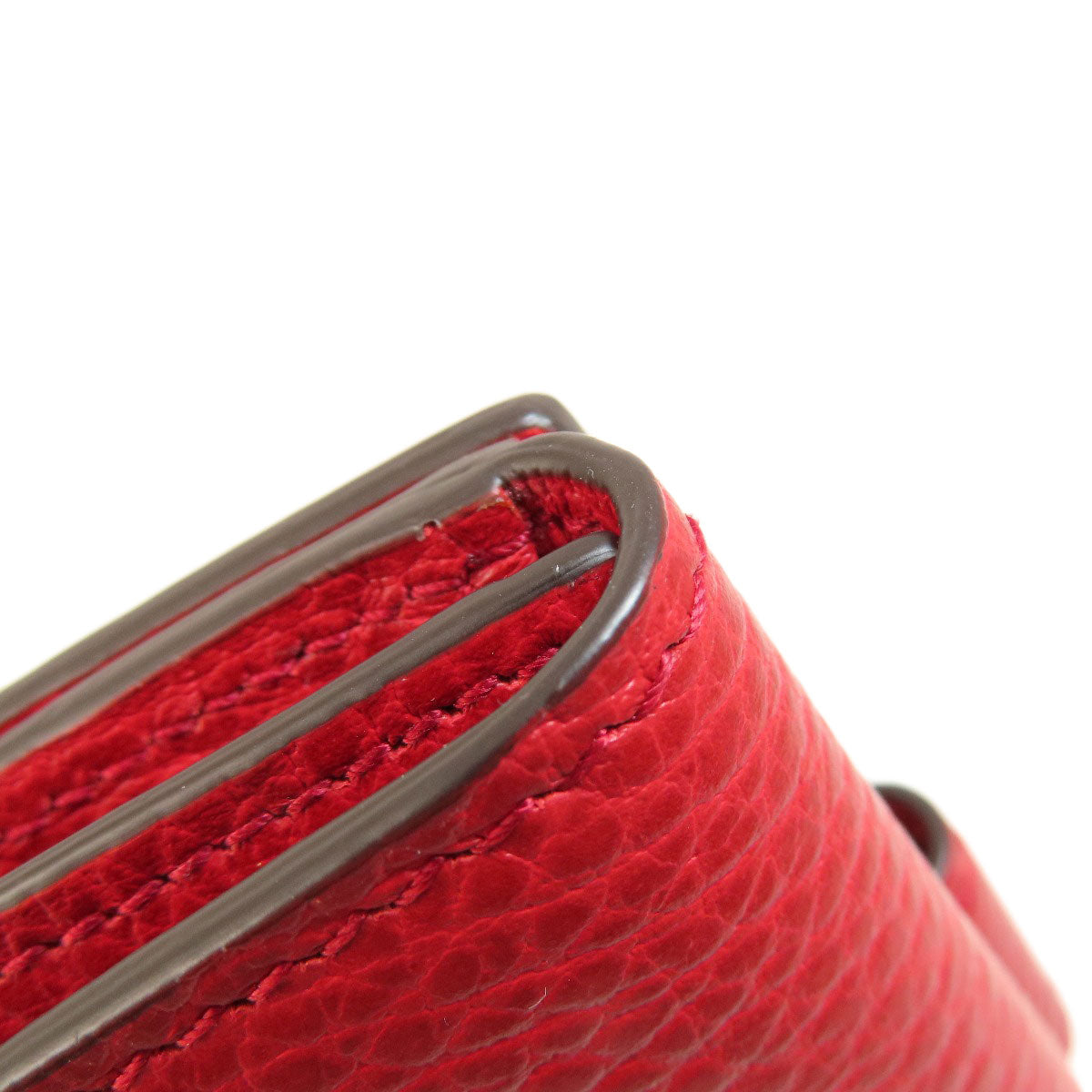 GUCCI Bifold Wallet 449405 leather Red Interlocking G outlet
