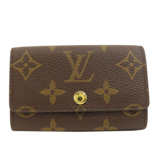 LOUIS VUITTON Key case Key holder  M62630 Monogram canvas Brown Multicles6 Monogram