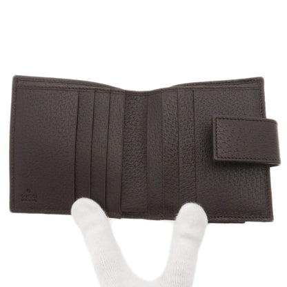 GUCCI Bifold Wallet 146568 canvas Brown GG