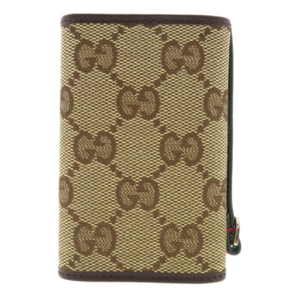 GUCCI Key case Key holder  131928 canvas Brown GG