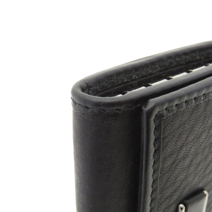 GUCCI Key case Key holder  92749 Calfskin black Logo motif