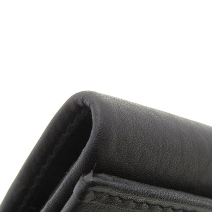 GUCCI Key case Key holder  92749 Calfskin black Logo motif
