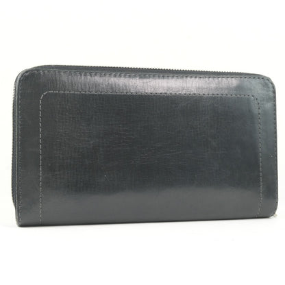LOUIS VUITTON Long Wallet Purse M97026 Calfskin black Utah Zippy Organizer