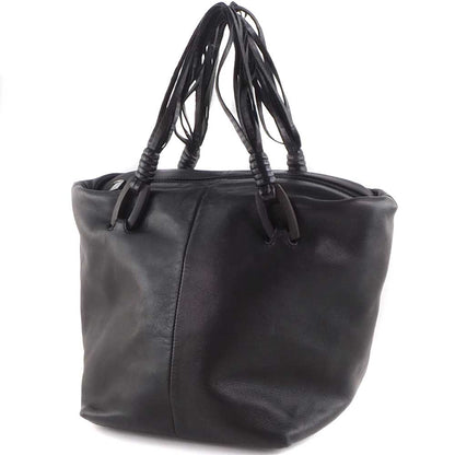 LOEWE Handbag lambskin black Women Used Authentic
