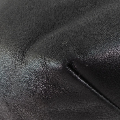 LOEWE Handbag lambskin black Women Used Authentic