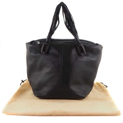 LOEWE Handbag lambskin black Women Used Authentic