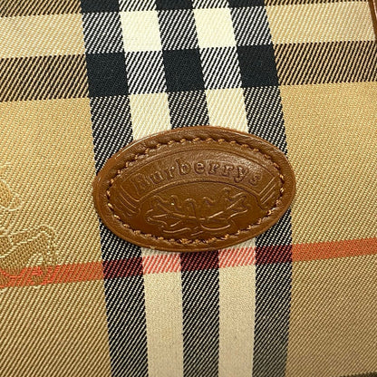 BURBERRY Handbag leather Brown