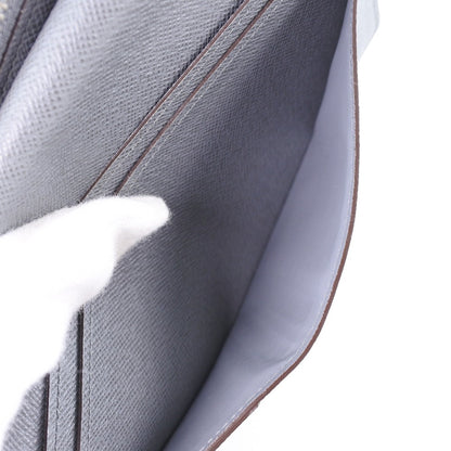 LOUIS VUITTON Long Wallet Purse M32653 Taiga gray Portefeuille Brazza