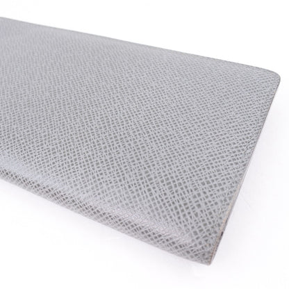 LOUIS VUITTON Long Wallet Purse M32653 Taiga gray Portefeuille Brazza
