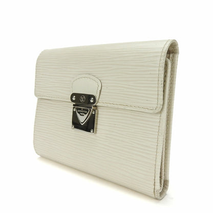 LOUIS VUITTON Tri-fold wallet M5801J Epi Leather white Portefeuille and Koala