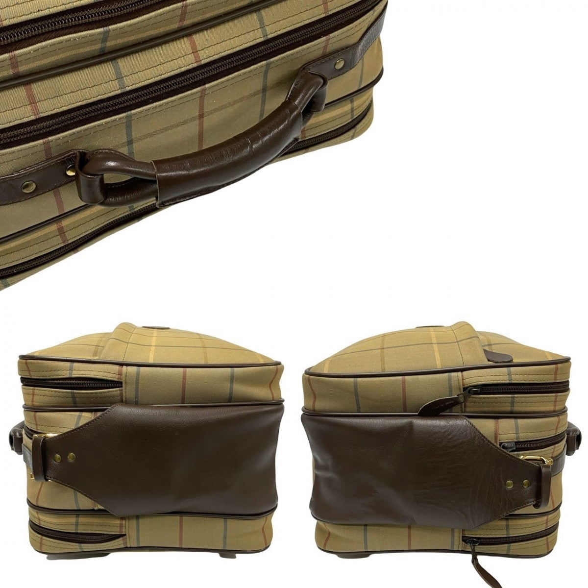 BURBERRY Shoulder Bag canvas Brown