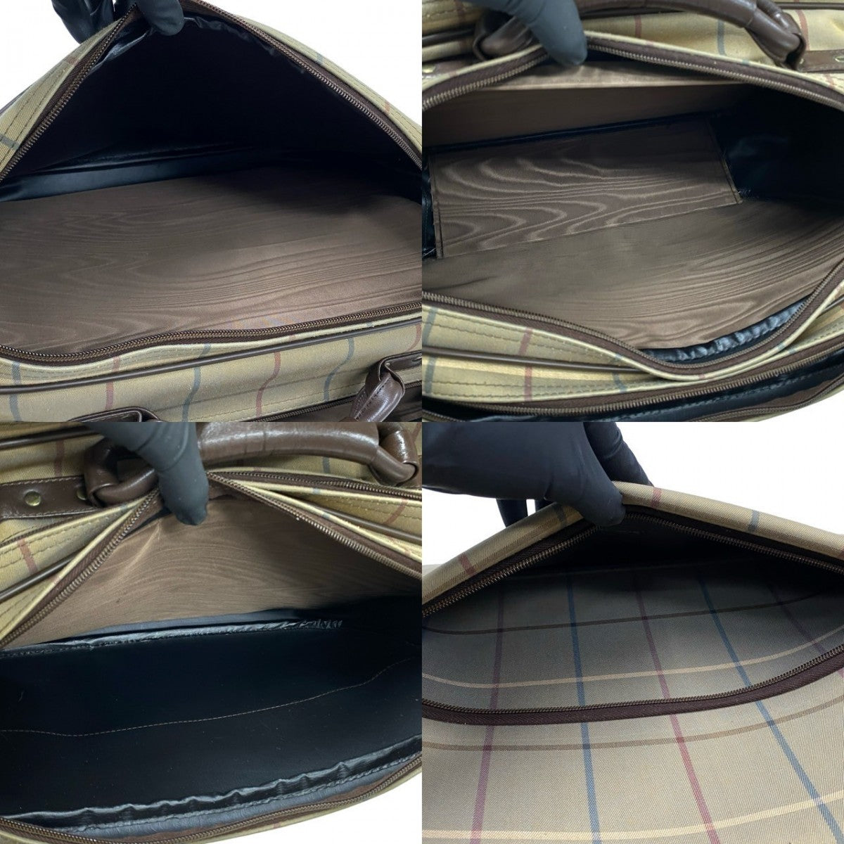 BURBERRY Shoulder Bag canvas Brown