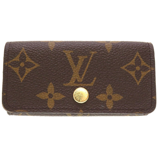 LOUIS VUITTON Key case Key holder  M69517 Monogram canvas Brown Monogram Multicles4