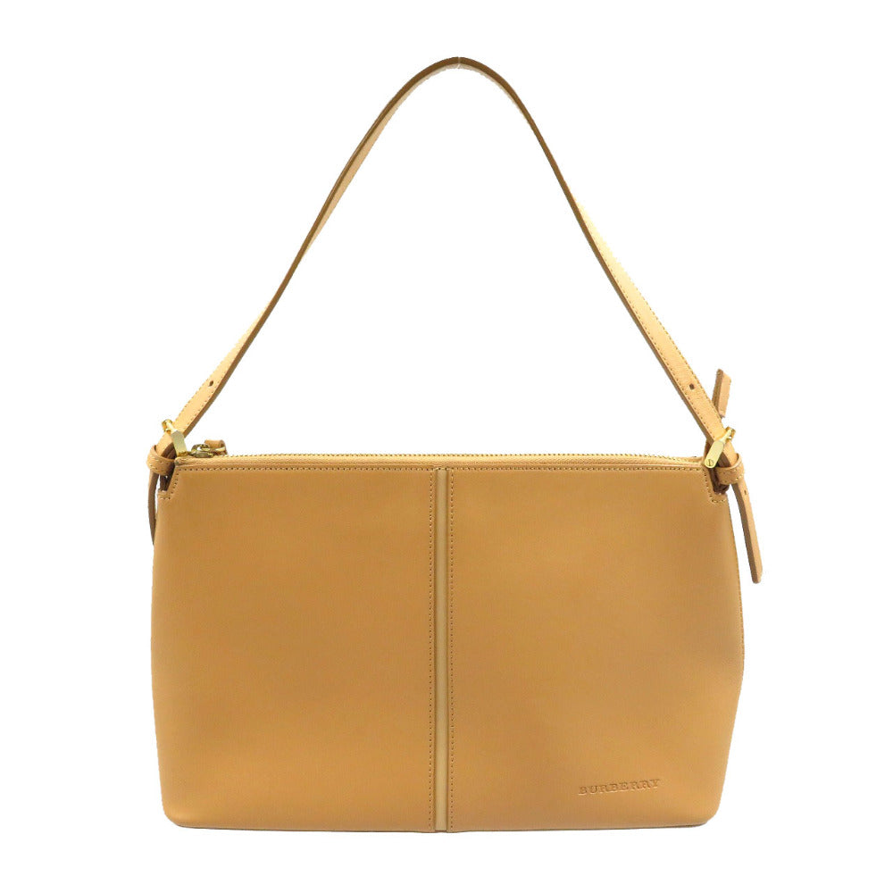 BURBERRY Shoulder Bag leather beige