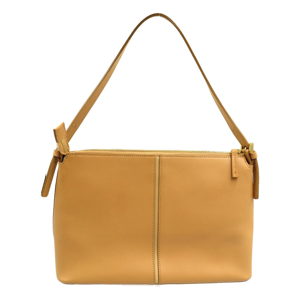 BURBERRY Shoulder Bag leather beige