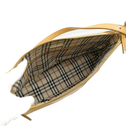 BURBERRY Shoulder Bag leather beige