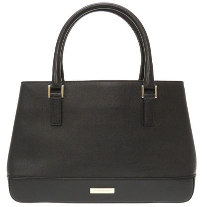 BURBERRY Handbag leather black Check Pattern